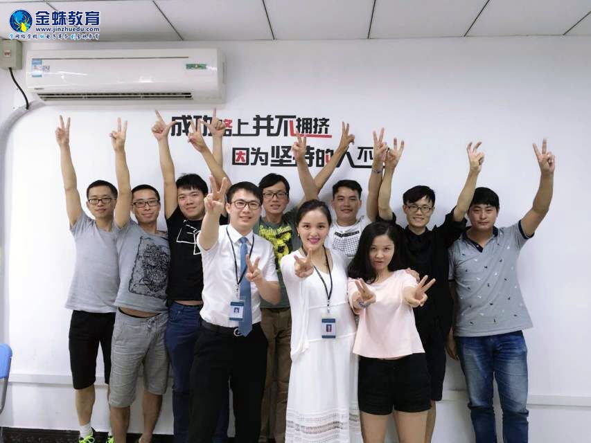 恭喜金蛛电子商务专业Y80班学员顺利毕业